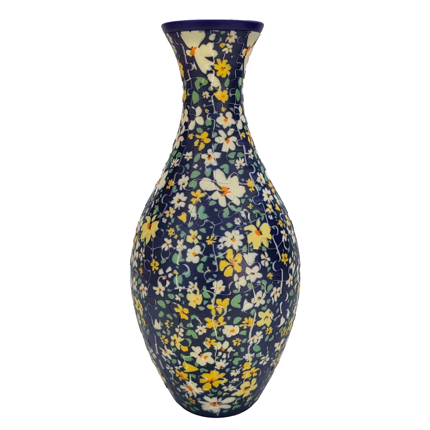 3D Floral Puzzle Vase