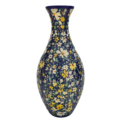 3D Floral Puzzle Vase