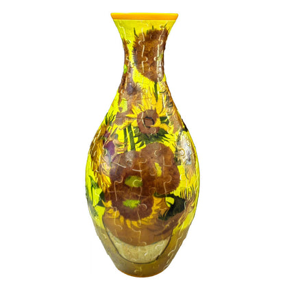 3D Floral Puzzle Vase