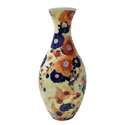3D Floral Puzzle Vase