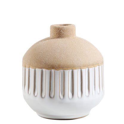 Textured Ceramic Bud Vases