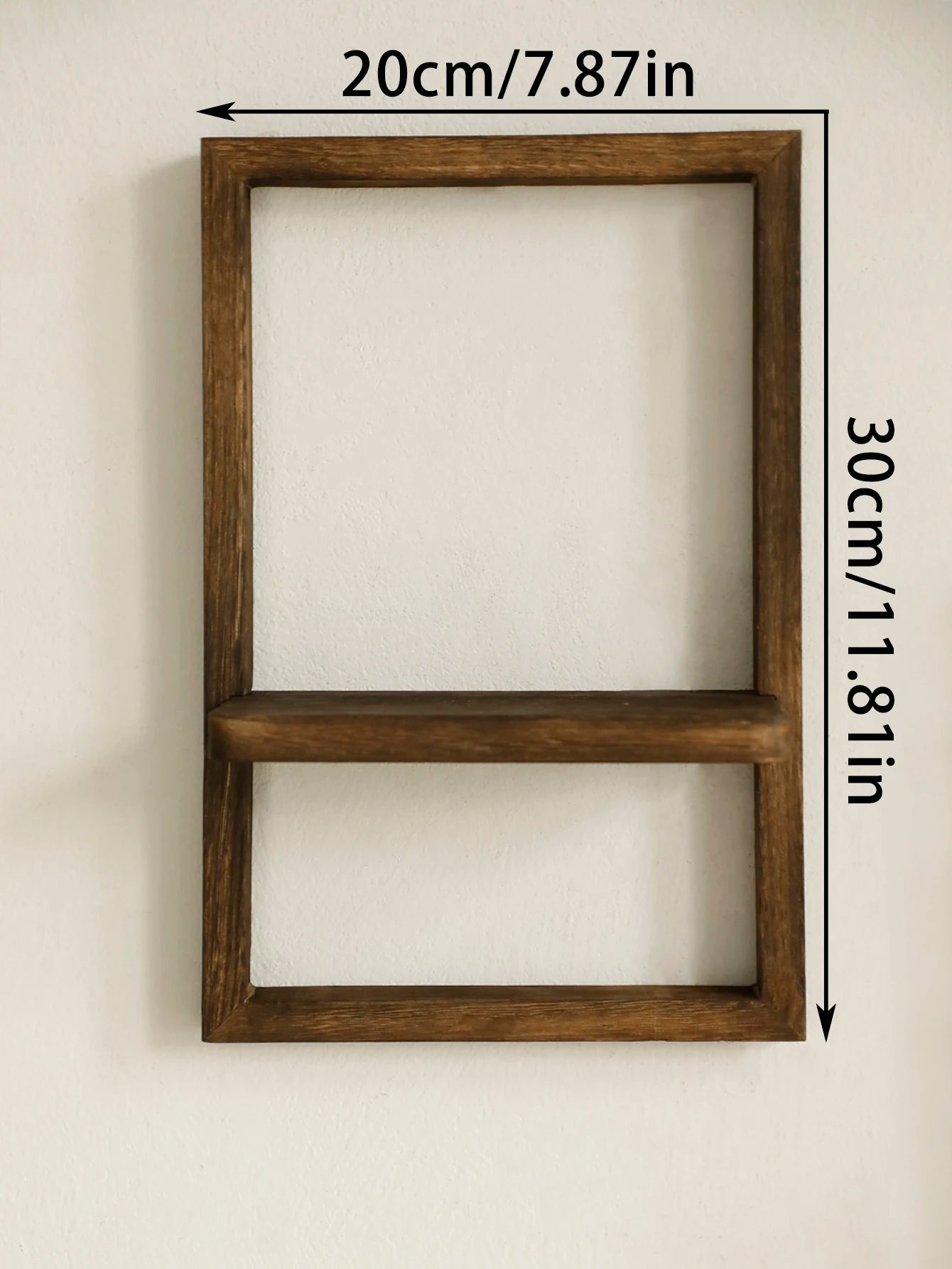 Framed Wall Mounted Plant Shelf