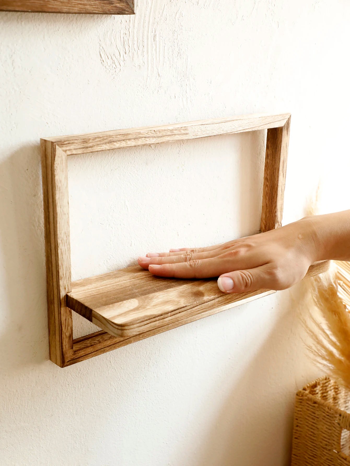 Framed Wall Mounted Plant Shelf