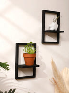Framed Wall Mounted Plant Shelf