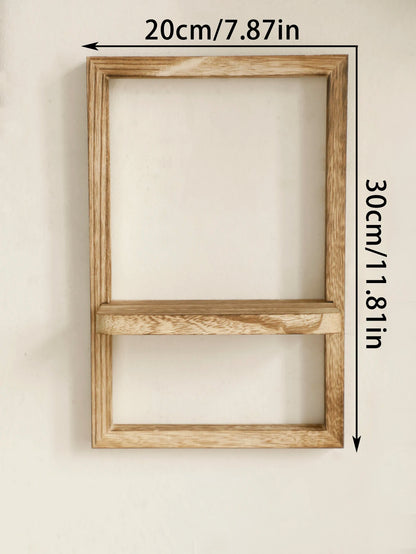 Framed Wall Mounted Plant Shelf