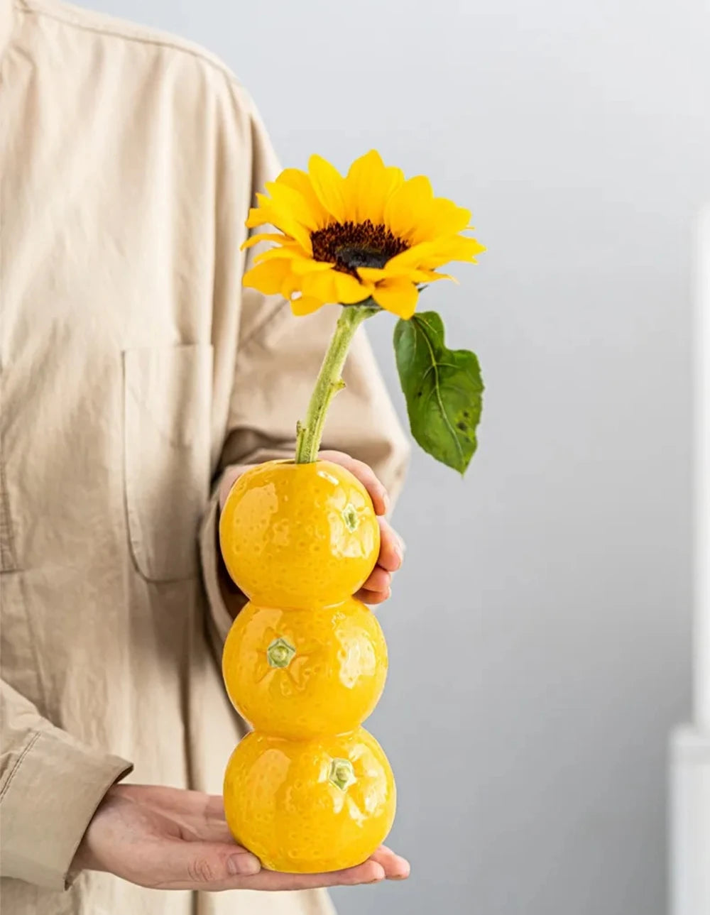 Stack Fruit Ceramic Vases