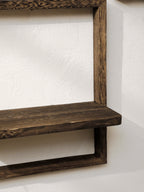 Framed Wall Mounted Plant Shelf