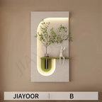 Hydroponic Green Plant Decorative Painting LED Wall Lamp