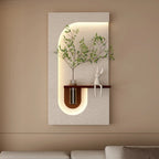 Hydroponic Green Plant Decorative Painting LED Wall Lamp