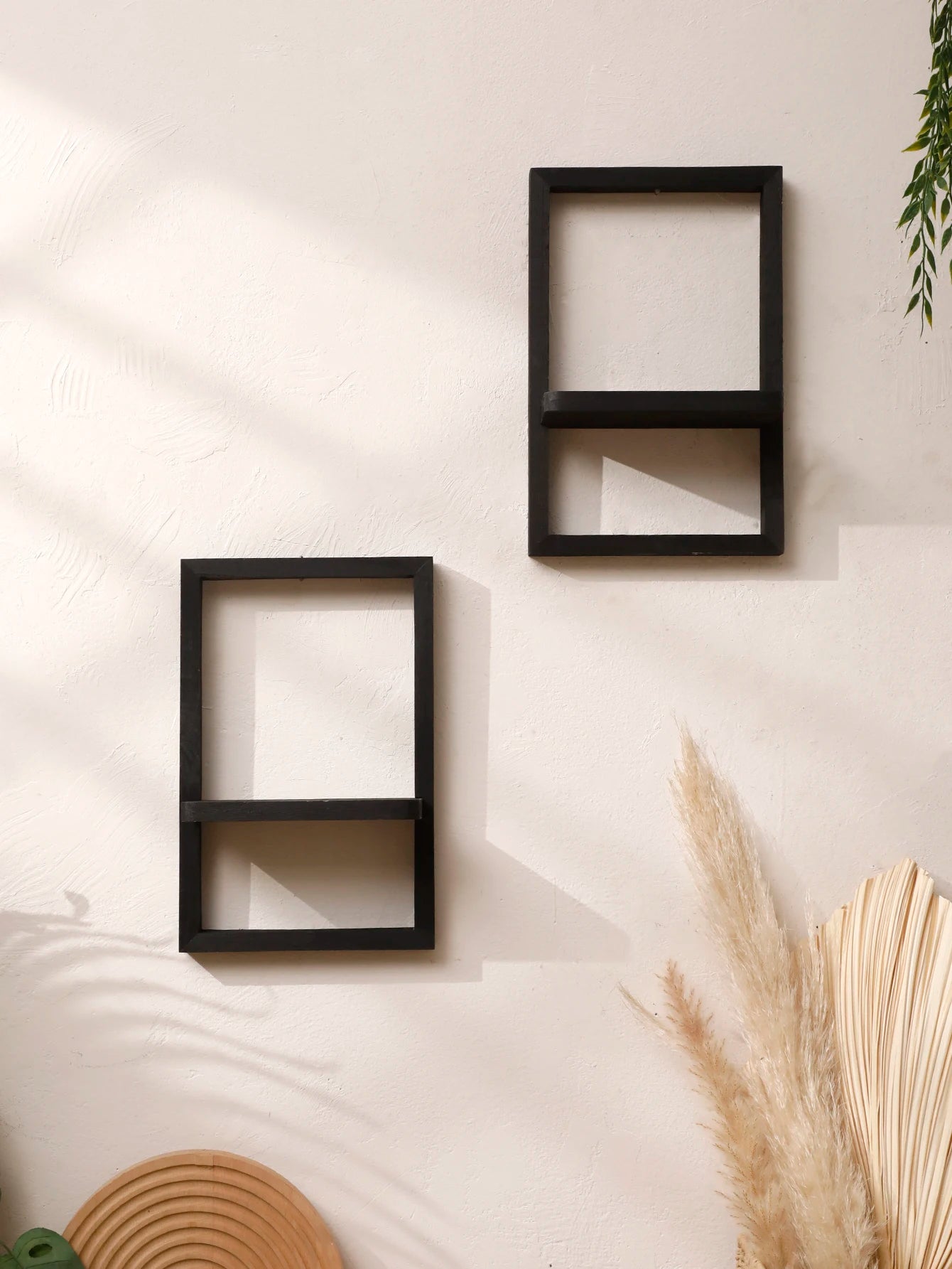 Framed Wall Mounted Plant Shelf